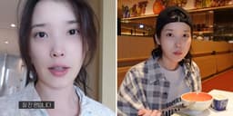 아이유, ‘무결점 민낯’으로 해외 루틴 공개... “전기장판 챙겨왔다” thumbnail
